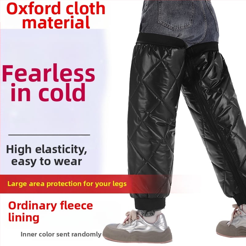 Elektriliste mootorrataste jaoks soojendavad põlve- ja pahkluu kaitseid – sügis-talv, tuulekindel kaitse põlvedele ja jalgadele, unisex