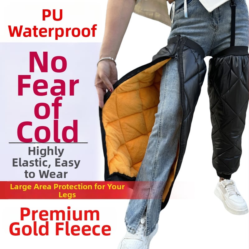 Elektriliste mootorrataste jaoks soojendavad põlve- ja pahkluu kaitseid – sügis-talv, tuulekindel kaitse põlvedele ja jalgadele, unisex