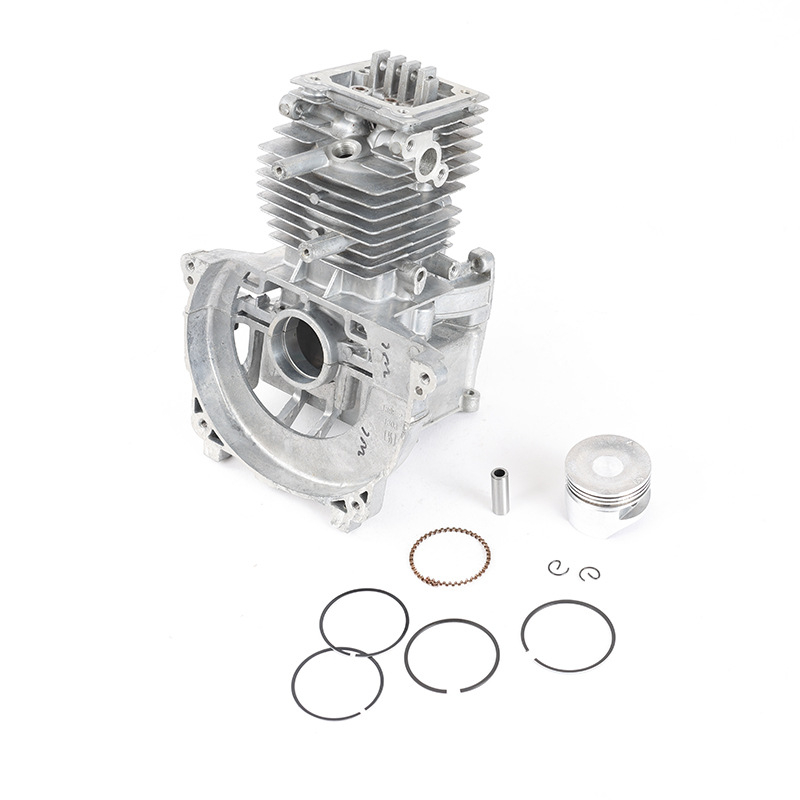 Žolės pjovimo cilindro rinkinys 139-2 su stūmoklio žiedu ir kaiščiu, aliumininiai komponentai, jėgos cilindro rinkinys