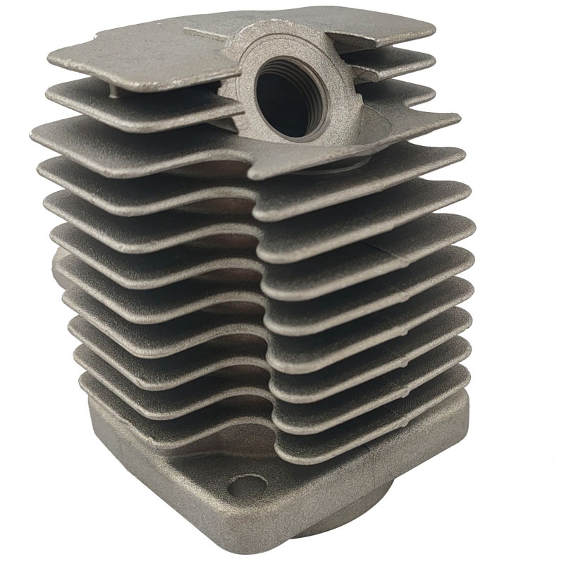 40F-6 benzininiam varikliui cilindrų rinkinys: cilindro blokas, stūmoklio žiedas, cilindro įdėklas žolės pjovimo įrankiui