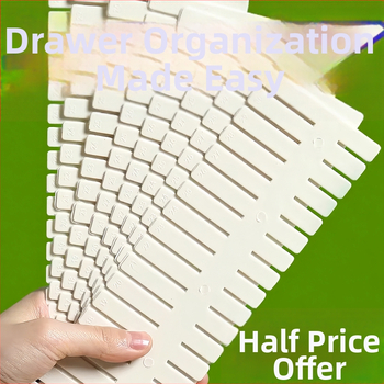 Sahtli korraldaja jaotur - plastist jaotur, lihtne kaasaegne stiil, 1 kiht, laua-alune paigaldus, sobib aluspüksste ja sokkide jaoks