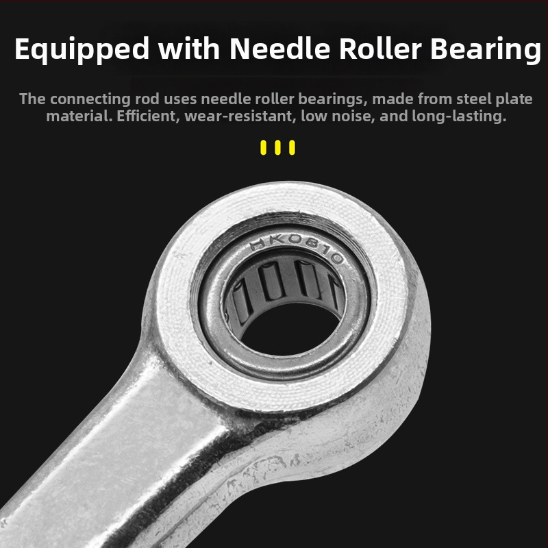 Pistona savienojuma komplekts 26-veida elektriskajam urbjam, alumīnijs, iekļauts ādas gredzens un pin komplekts