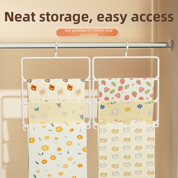 Kokkupandav 4-kihiline plastist beebivannito käterätikute hoiustamise kapp, köiega riputatav