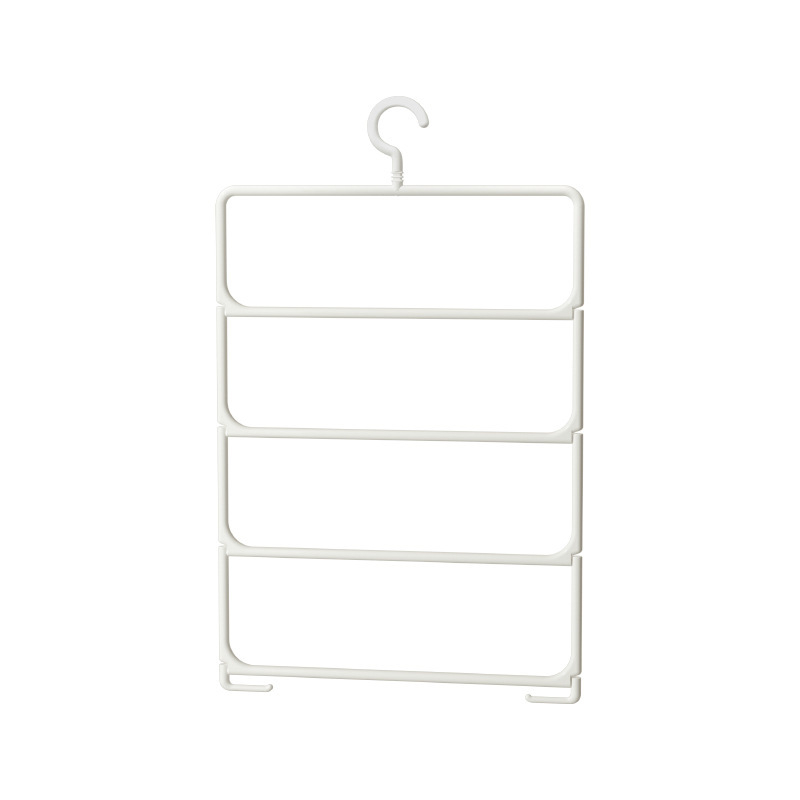 Kokkupandav 4-kihiline plastist beebivannito käterätikute hoiustamise kapp, köiega riputatav