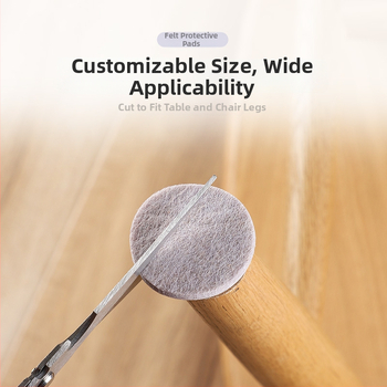 Tooli ja laua jalgade kaitsepadjad – filtsest materjalist, lihtne ja kaasaegne stiil, libisemiskindel, kulumiskindlad, mööbli kaitse, sobib köögile ja magamistuppa, Xinyou