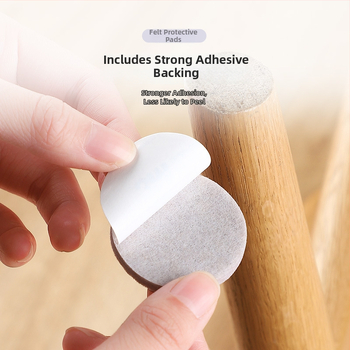 Tooli ja laua jalgade kaitsepadjad – filtsest materjalist, lihtne ja kaasaegne stiil, libisemiskindel, kulumiskindlad, mööbli kaitse, sobib köögile ja magamistuppa, Xinyou