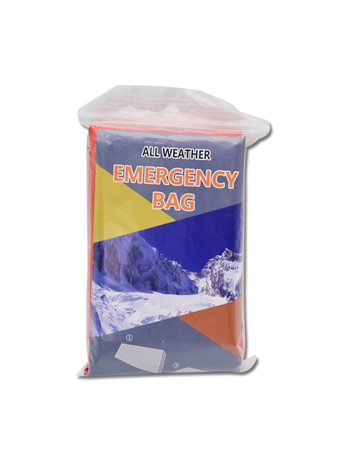 Pirmosios pagalbos miegmaišis – PE įdaila, PE audinys, vokų konstrukcija, 128 g, suaugusiems