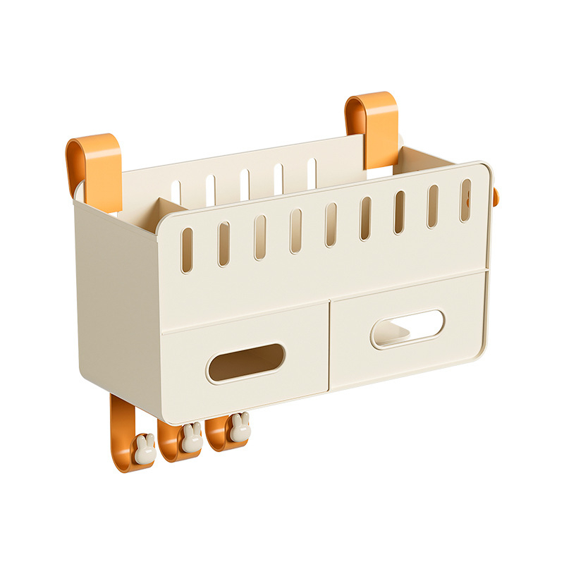 Vješeni koš za pohranu za studentski dom, PP organizer (W2096), modernog jednostavnog dizajna, pogodan za školske potrepštine/kozmetiku/kabele, 24 komada u kutiji