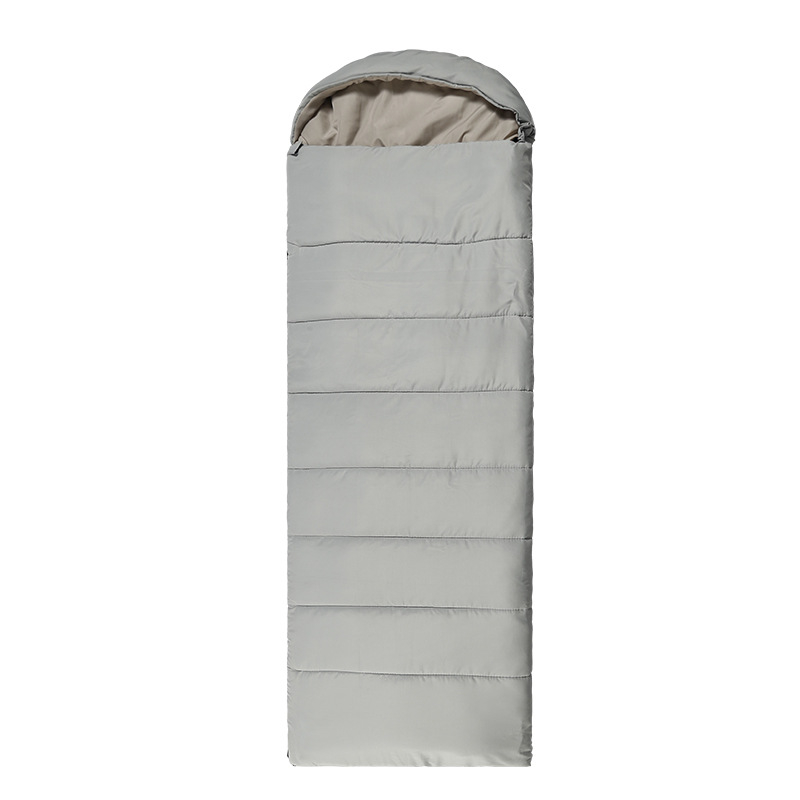 Išorinis kemperių miegas maišas aplanko stiliuje, keturių sezonų šiluma; užpildas: be klijų medvilnė; įdaila ir audinys: Chunya Spinning; konstrukcija: aplankas; tinkamas suaugusiems