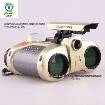 Obest JYW-1226 Vaikų naktinio matymo binokliai su apšvietimu, 4x30, žaislinis teleskopas