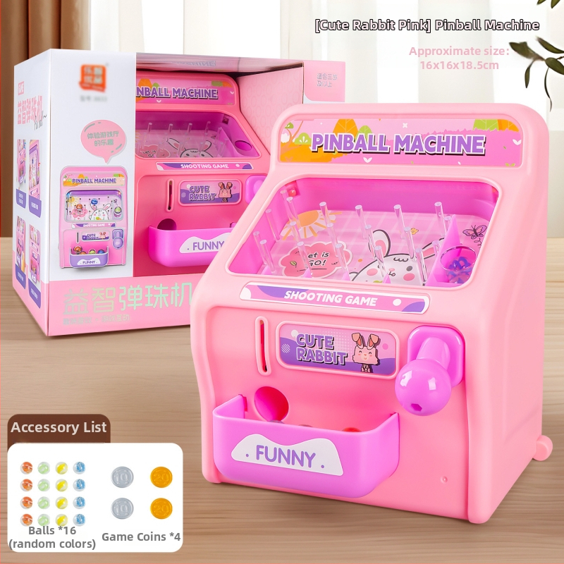 Akmenėlių šaudymo žaislų mašina — edukacinė žaislų vaikams 4–6 metų, plastikinė konstrukcija, modelis 8833, spalvota dėžutė