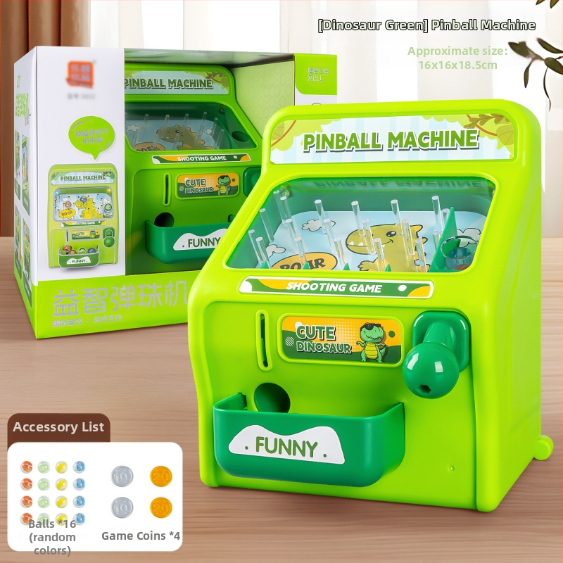 Akmenėlių šaudymo žaislų mašina — edukacinė žaislų vaikams 4–6 metų, plastikinė konstrukcija, modelis 8833, spalvota dėžutė