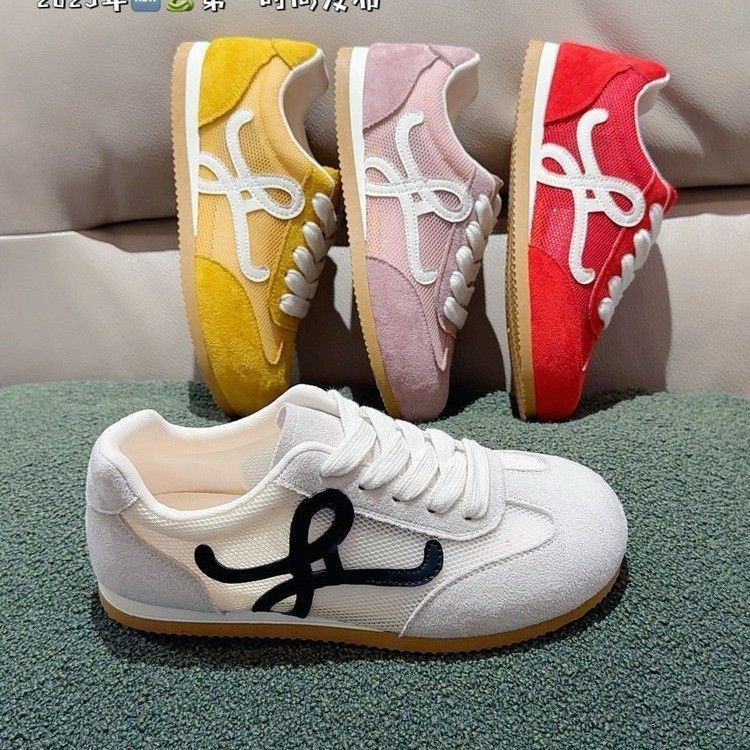 Pantofi sport dama din plasă, talpă EVA ușoară, guler scurt cu șireturi, căptușeală din blană de miel integrată