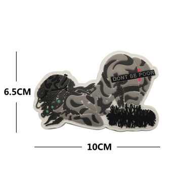 3D PVC σήμα σακιδίου, προσαρμοσμένο με εκτυπωμένο λογότυπο