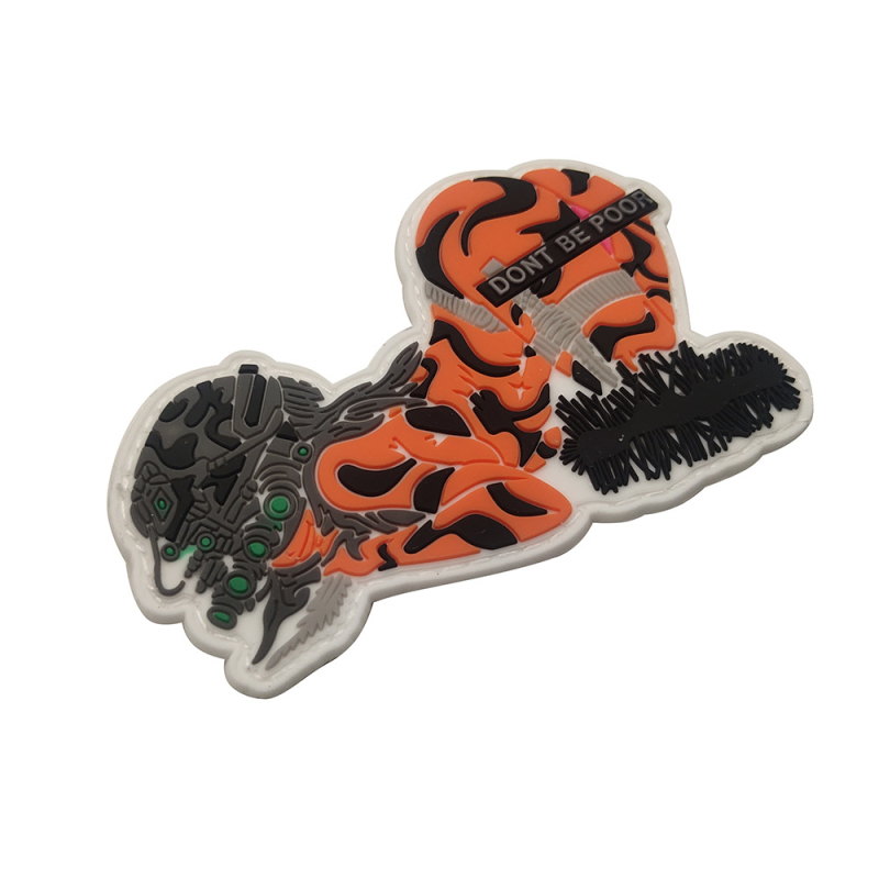 3D PVC σήμα σακιδίου, προσαρμοσμένο με εκτυπωμένο λογότυπο