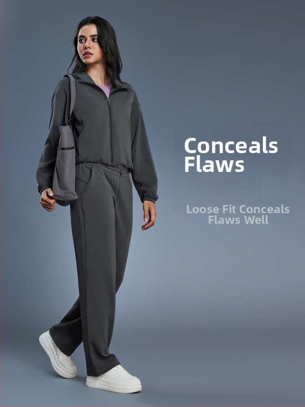 Naiste kapuutsiga tõmblukuga dressipluus, vaba lõikega, sobib jooksmiseks ja fitnessiks, sügis-talvise hooajale; puuvillasegu kangas (52% polüester); vooder puuvill.