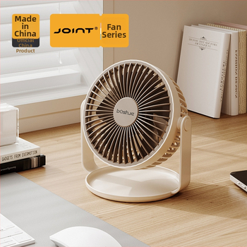 MET galda ventilators – plastmasa, stils Fresh/Desktop, klusā darbība, piemērots studentiem, birojam un internātam