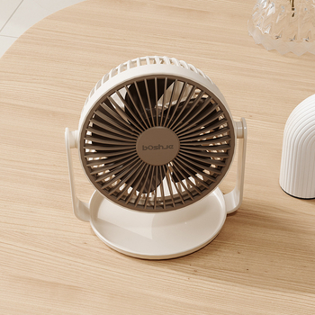 MET galda ventilators – plastmasa, stils Fresh/Desktop, klusā darbība, piemērots studentiem, birojam un internātam