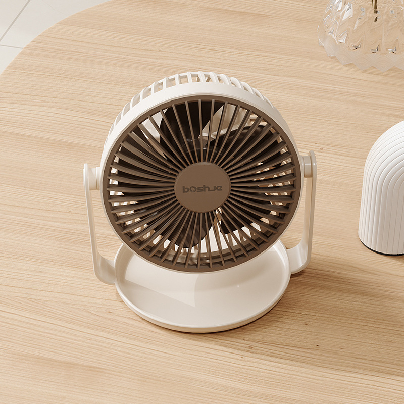 MET galda ventilators – plastmasa, stils Fresh/Desktop, klusā darbība, piemērots studentiem, birojam un internātam