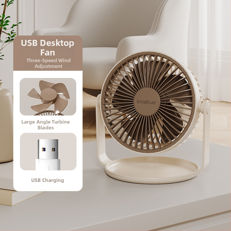 MET galda ventilators – plastmasa, stils Fresh/Desktop, klusā darbība, piemērots studentiem, birojam un internātam