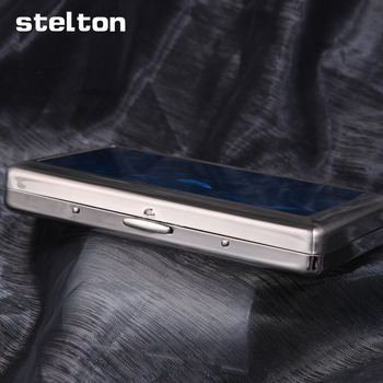 Stelton metāla pelnu trauks – Shell sērija, atkārtoti uzpildāms, mūsdienīgs minimālisma stils, logotipa drukāšana, pielāgota apstrāde