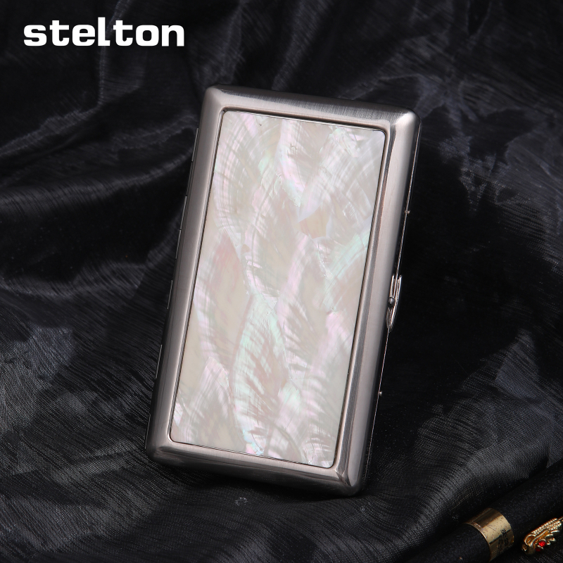 Stelton metāla pelnu trauks – Shell sērija, atkārtoti uzpildāms, mūsdienīgs minimālisma stils, logotipa drukāšana, pielāgota apstrāde