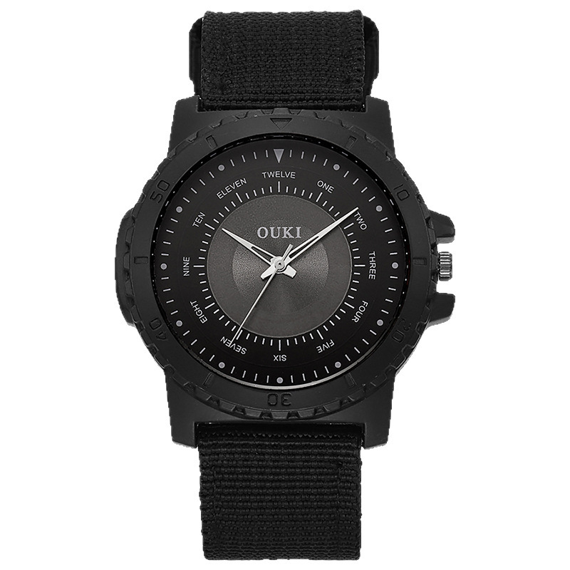 Välispordikell roostevabast terasest rihmaga, kvartsliikumine (68), korpus segust, veekindlus puudub