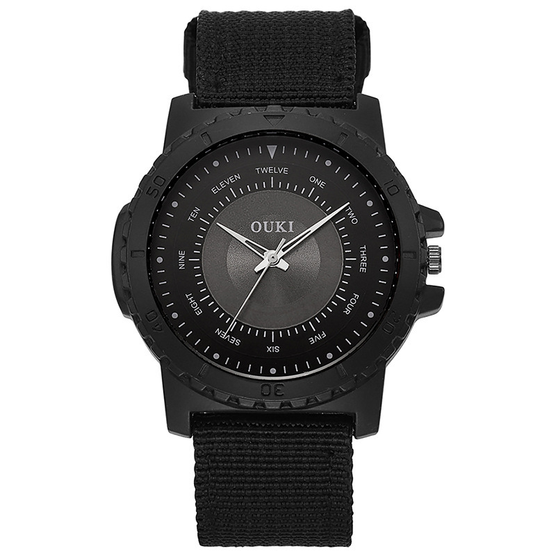 Ārējo sporta pulkstenis ar nerūsējoša tērauda siksnu, kvarca mehānisms, sakausējuma korpuss, bez ūdensizturības