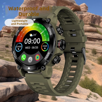 SMA išmanusis laikrodis su apvaliu AMOLED ekranu, GPS, Bluetooth skambučiai, širdies ritmo stebėjimas ir miego stebėjimas