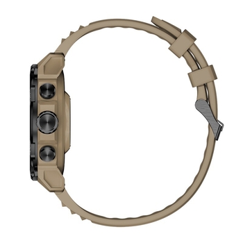 SMA išmanusis laikrodis su apvaliu AMOLED ekranu, GPS, Bluetooth skambučiai, širdies ritmo stebėjimas ir miego stebėjimas