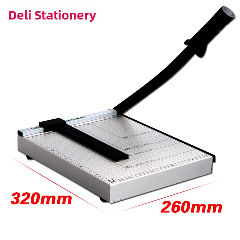 Deli 8014 rezacia papierová rezačka, kovová, ručná