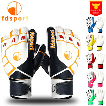 Bērnu futbola vārtsarga cimdi, latekss, elpojoši, neslīdoši, izturīgi – FDsport