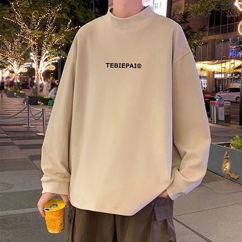 Тениска с дълъг ръкав, свободна кройка, кръгла яка; полиестер 96% + еластан 4%; за зимния и есенно-пролетния сезон