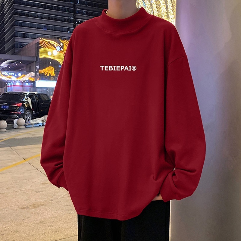 Тениска с дълъг ръкав, свободна кройка, кръгла яка; полиестер 96% + еластан 4%; за зимния и есенно-пролетния сезон