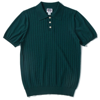 Muško polo od Mulberry svile, slim fit, kratki rukavi, jednobojna boja, završna obrada pranjem
