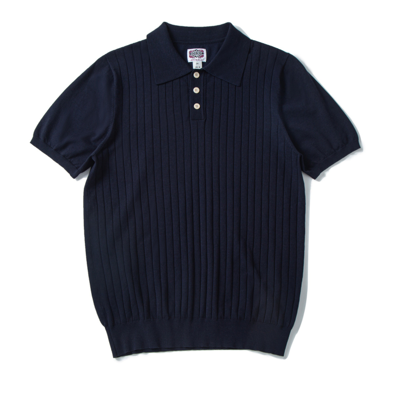 Muško polo od Mulberry svile, slim fit, kratki rukavi, jednobojna boja, završna obrada pranjem