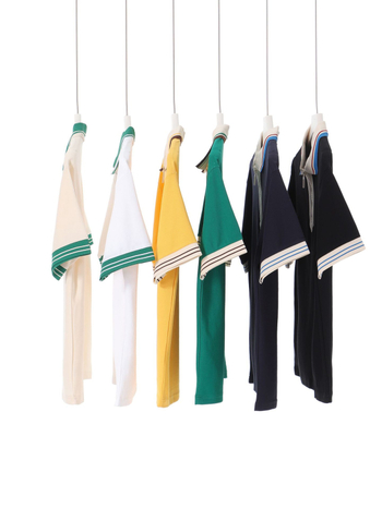 Tricou polo cu mâneci scurte, croială lejeră, stil japonez retro, guler cu fermoar parțial, amestec de bumbac respirabil