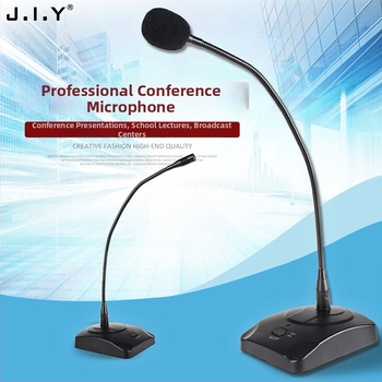 SF-38 juhtmega konverentsimikrofon 6,35 mm liidesega, laua mikrofon painduva kaelaga, esitlusteks ja koosolekuteks, 20 Hz–20 kHz, SNR ≥75 dB