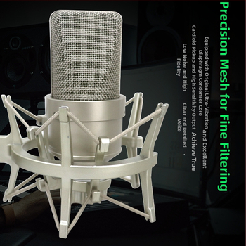 103 Кондензаторен микрофон, безжичен караоке микрофон, кардиоиден, 20Hz-20kHz, SNR ≥60dB