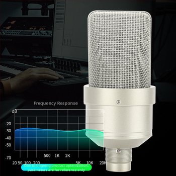 103 Кондензаторен микрофон, безжичен караоке микрофон, кардиоиден, 20Hz-20kHz, SNR ≥60dB
