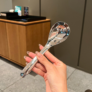 Lingură din oțel inoxidabil 316 – Stil minimalist modern, Model 316 Lingură italiană, Finisare oglindită, Brand Jianuochen