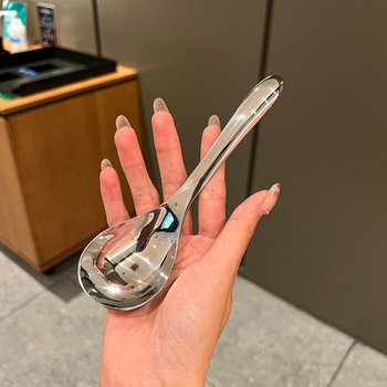 Lingură din oțel inoxidabil 316 – Stil minimalist modern, Model 316 Lingură italiană, Finisare oglindită, Brand Jianuochen