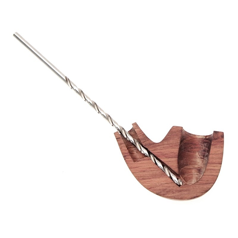 Dūmu pīpes ražošanas rīki – metāla vītņu urbi briāra pīpei, pagarināts garums, DIY