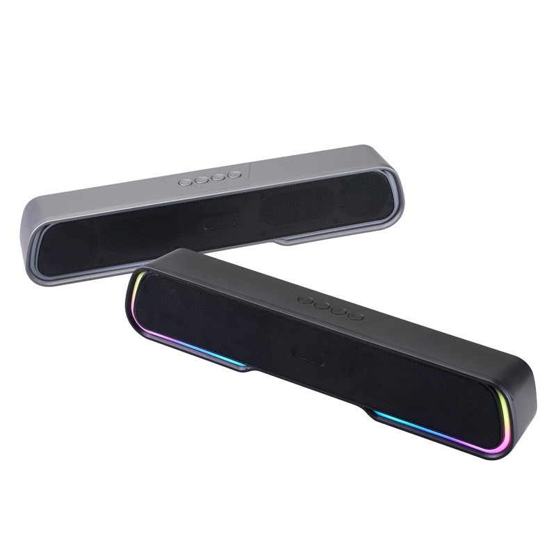 Bluetooth skaļrunis ar RGB apgaismojumu (10W, iekšējā baterija 1000–1200mAh, Bluetooth 5.3, diapazons 10 m)