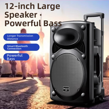 Neumann B12 Ārējais Karaoke skaļrunis, 2 skaļruņi, Bluetooth 5.0, iekšēja akumulatora jauda 2000–4000mAh, 30W