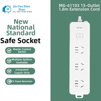 Mo Gong laidų lizdas su 15 jungčių, be deguonies vario šerdies, 10 A, 250 V AC