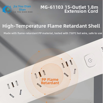 Mo Gong laidų lizdas su 15 jungčių, be deguonies vario šerdies, 10 A, 250 V AC