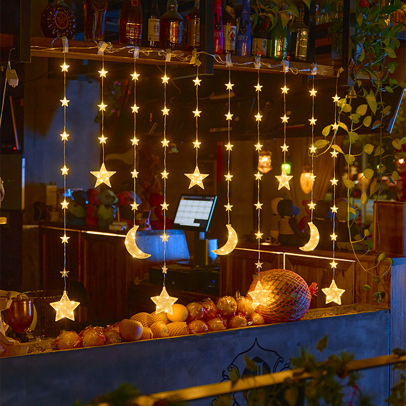 Hviezdne LED závesné svetlo, 100 LED, 220V, IP43