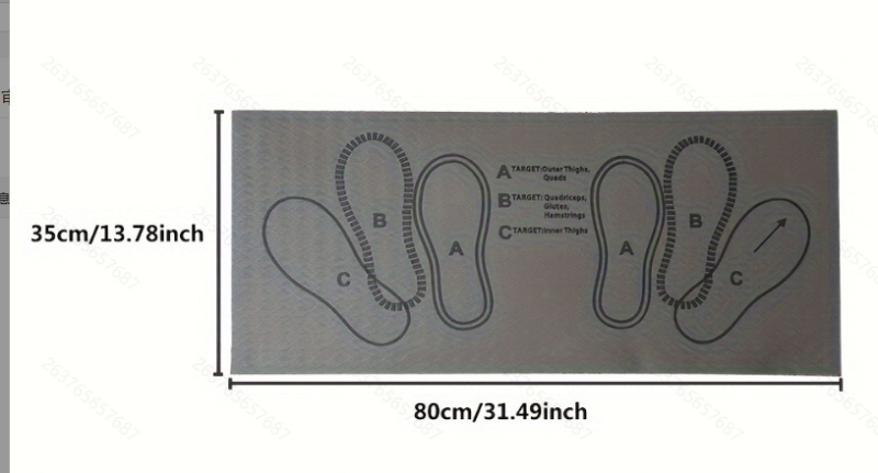 Covor de genuflexiuni pentru începători - TPE, 6 mm, covor de yoga pentru acasă, personalizabil