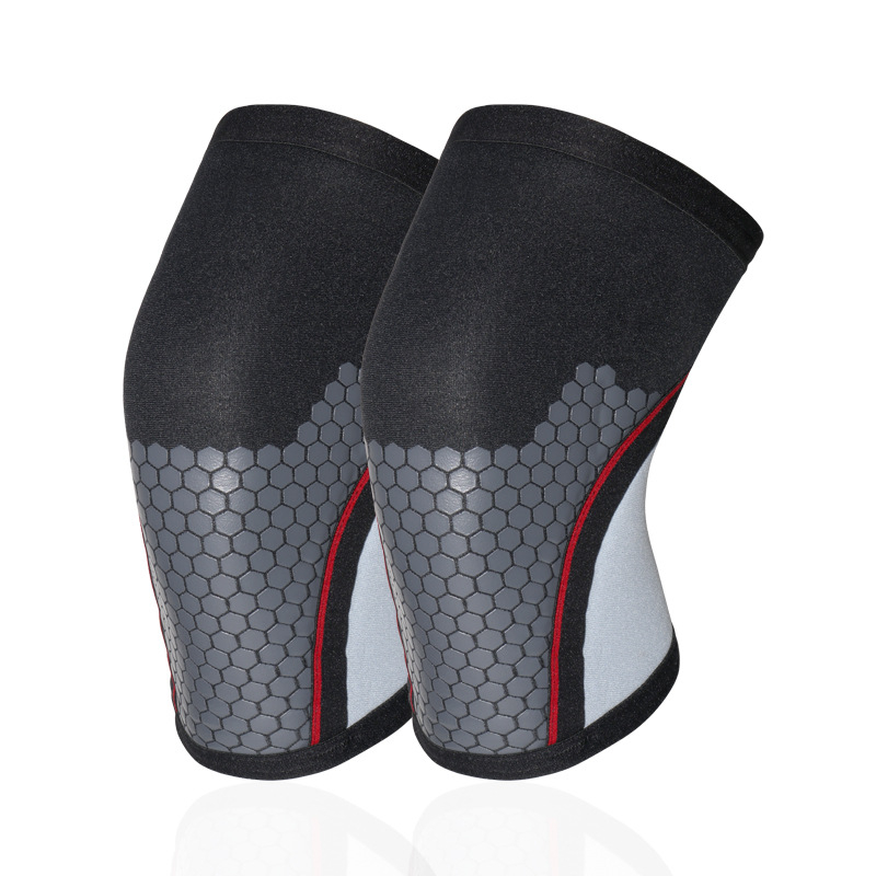 Genunchiere pentru squat la haltere, din neopren și cauciuc, pentru adulți, protecție pentru genunchi.